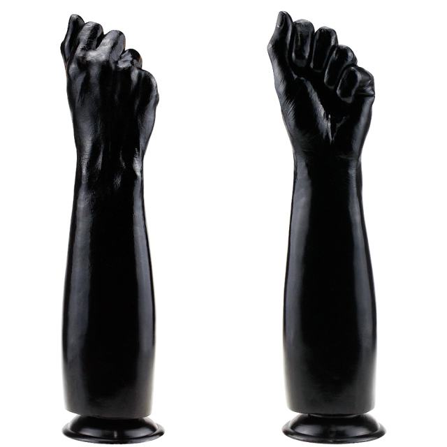 13" Ultra-Thick PVC Dildo – Color Options Available (Black/Flesh/Brown/Dark Brow)