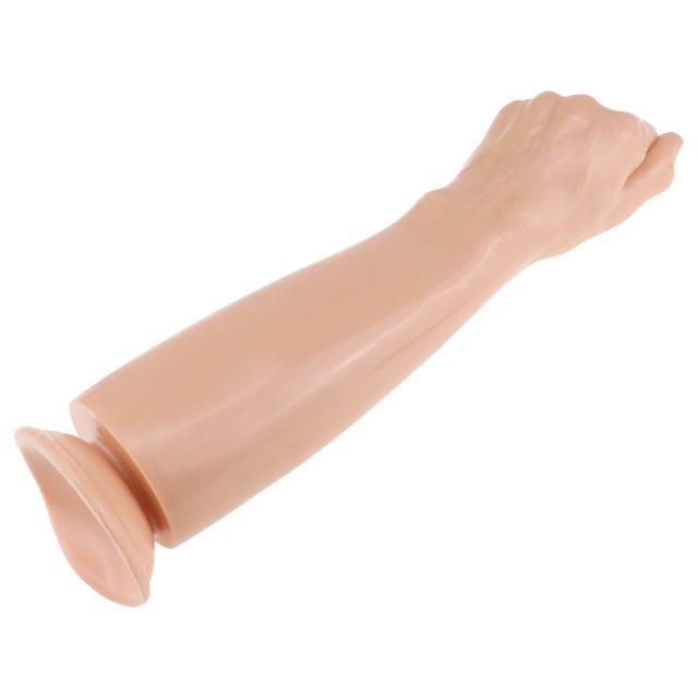 13" Ultra-Thick PVC Dildo – Color Options Available (Black/Flesh/Brown/Dark Brow)