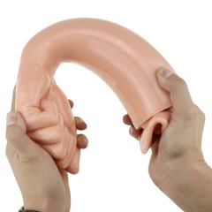 13" Ultra-Thick PVC Dildo – Color Options Available (Black/Flesh/Brown/Dark Brow)