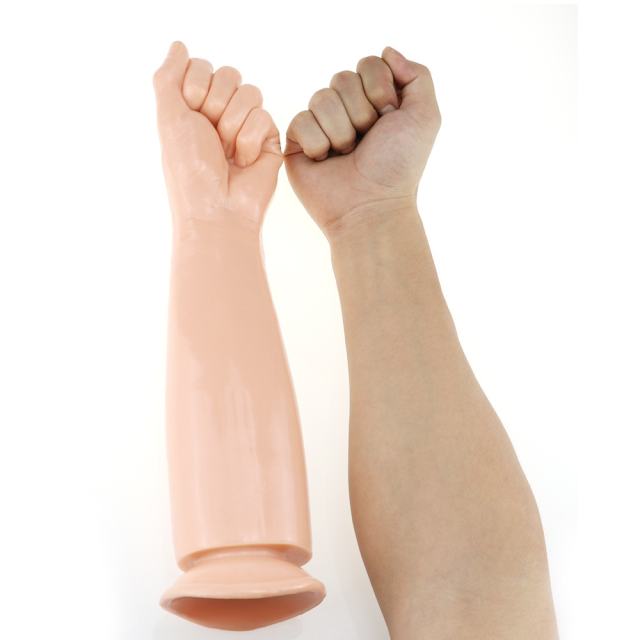 13" Ultra-Thick PVC Dildo – Color Options Available (Black/Flesh/Brown/Dark Brow)
