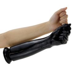 13" Ultra-Thick PVC Dildo – Color Options Available (Black/Flesh/Brown/Dark Brow)