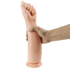 13" Ultra-Thick PVC Dildo – Color Options Available (Black/Flesh/Brown/Dark Brow)