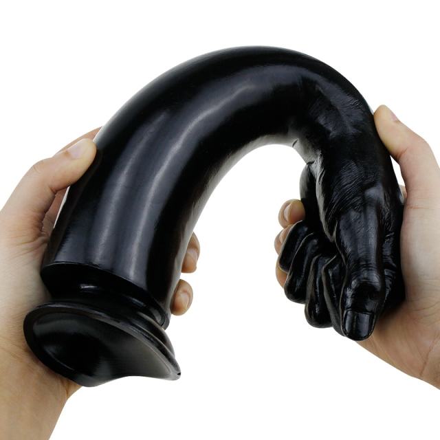 13" Ultra-Thick PVC Dildo – Color Options Available (Black/Flesh/Brown/Dark Brow)