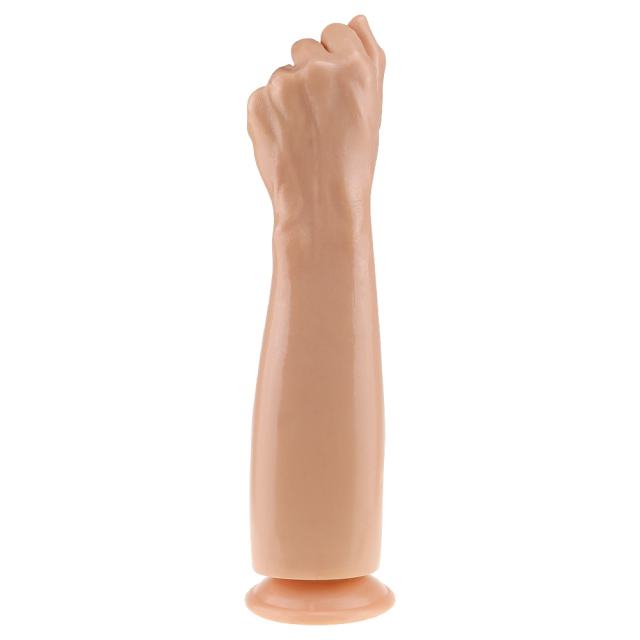 13" Ultra-Thick PVC Dildo – Color Options Available (Black/Flesh/Brown/Dark Brow)