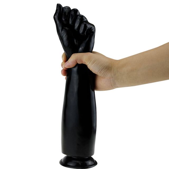 13" Ultra-Thick PVC Dildo – Color Options Available (Black/Flesh/Brown/Dark Brow)