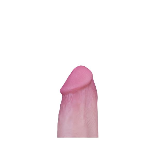 15" Realistic Silicone Dildo – Color Options Available (Flesh/Brown/Dark Brown)