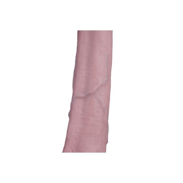 15" Realistic Silicone Dildo – Color Options Available (Flesh/Brown/Dark Brown)