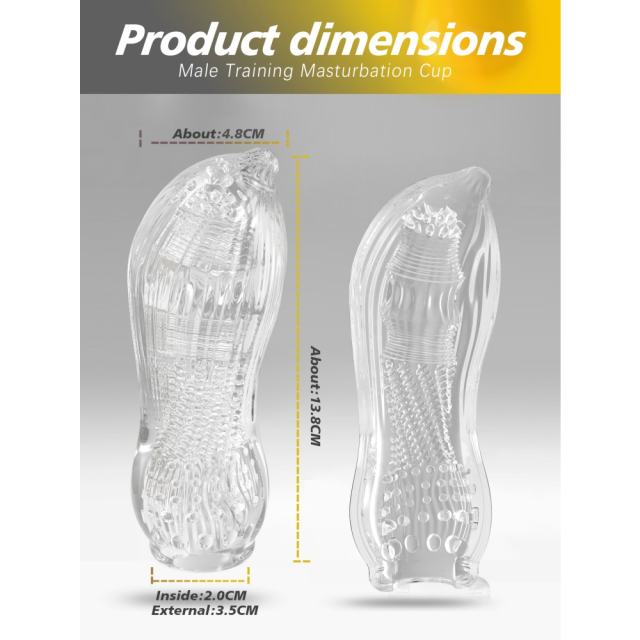 5.4" 01 male masturbator Soft TPE Male Masturbator – Handheld Pocket Stroker with Beginner Texture for Men's Training & Solo Pleasure