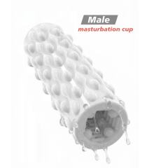 5.0" Yoga Trainer-QF Soft ClearTPE Male Masturbator – Handheld Pocket Stroker with Gentle Touch Texture for Men's Training & Solo Pleasure
