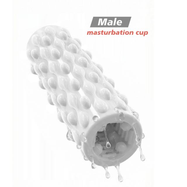 5.0" Yoga Trainer-QF Soft ClearTPE Male Masturbator – Handheld Pocket Stroker with Gentle Touch Texture for Men's Training & Solo Pleasure