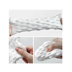 5.0" Yoga Trainer-QF Soft ClearTPE Male Masturbator – Handheld Pocket Stroker with Gentle Touch Texture for Men's Training & Solo Pleasure