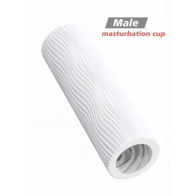 5.0" Yoga Trainer-QR Soft ClearTPE Male Masturbator – Handheld Pocket Stroker with Ultra-Soft Texture for Men's Training & Solo Pleasure