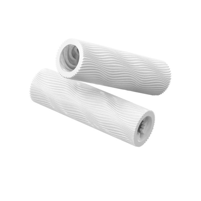 5.0" Yoga Trainer-QR Soft ClearTPE Male Masturbator – Handheld Pocket Stroker with Ultra-Soft Texture for Men's Training & Solo Pleasure