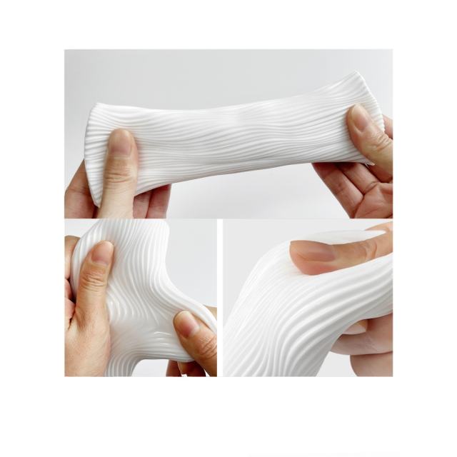 5.0" Yoga Trainer-QR Soft ClearTPE Male Masturbator – Handheld Pocket Stroker with Ultra-Soft Texture for Men's Training & Solo Pleasure