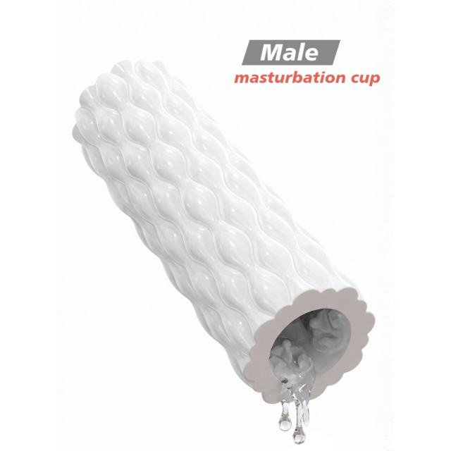 5.0" Yoga Trainer-QY Soft ClearTPE Male Masturbator – Handheld Pocket Stroker with Lightweight Smooth Texture for Men's Training & Solo Pleasure