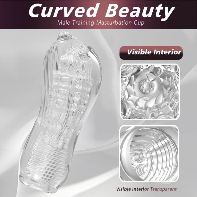 5.4" 03 male masturbator Soft TPE Male Masturbator – Handheld Pocket Stroker with Advanced Texture for Men's Training & Solo Pleasure