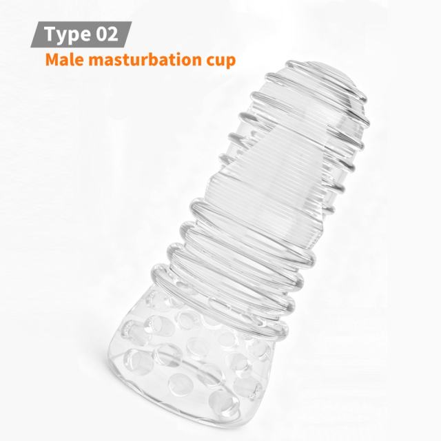 5.7" Male Stroker 4 Soft ClearTPE Male Masturbator – Handheld Pocket Stroker with Realistic Texture for Men's Training & Solo Pleasure