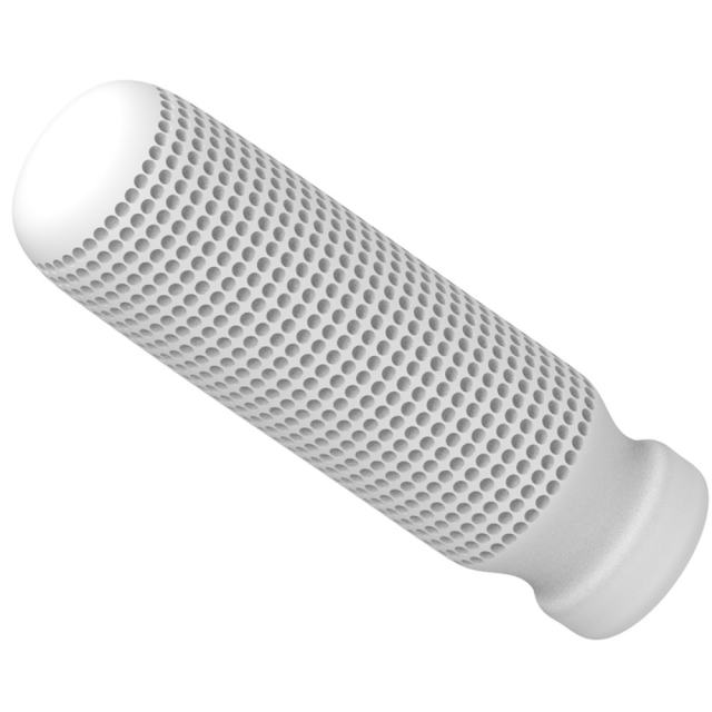 5.1" AR-Male Cup-XJ Soft White TPE Male Masturbator – Handheld Pocket Stroker with Tight Suction Texture for Men's Training & Solo Pleasure