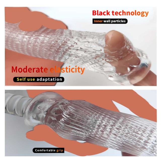 5.1" AR-Male Cup-XJ Soft ClearTPE Male Masturbator – Handheld Pocket Stroker with Tight Suction Texture for Men's Training & Solo Pleasure