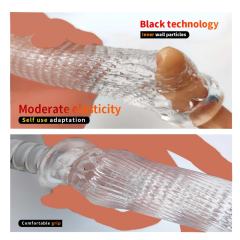 5.1" AR-Male Cup-XS Soft ClearTPE Male Masturbator – Handheld Pocket Stroker with Suction Texture for Men's Training & Solo Pleasure