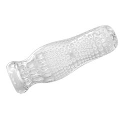 5.2" AR-Male Cup-YHYX Soft ClearTPE Male Masturbator – Handheld Pocket Stroker with Cherry Blossom Texture for Men's Training & Solo Pleasure