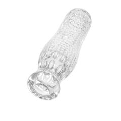 5.2" AR-Male Cup-YHYX Soft ClearTPE Male Masturbator – Handheld Pocket Stroker with Cherry Blossom Texture for Men's Training & Solo Pleasure