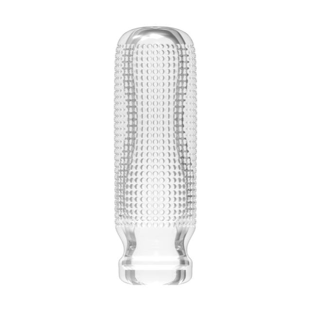 5.1" AR-Male Cup-XJ Soft ClearTPE Male Masturbator – Handheld Pocket Stroker with Tight Suction Texture for Men's Training & Solo Pleasure