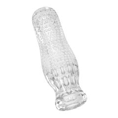 5.2" AR-Male Cup-YHYX Soft ClearTPE Male Masturbator – Handheld Pocket Stroker with Cherry Blossom Texture for Men's Training & Solo Pleasure