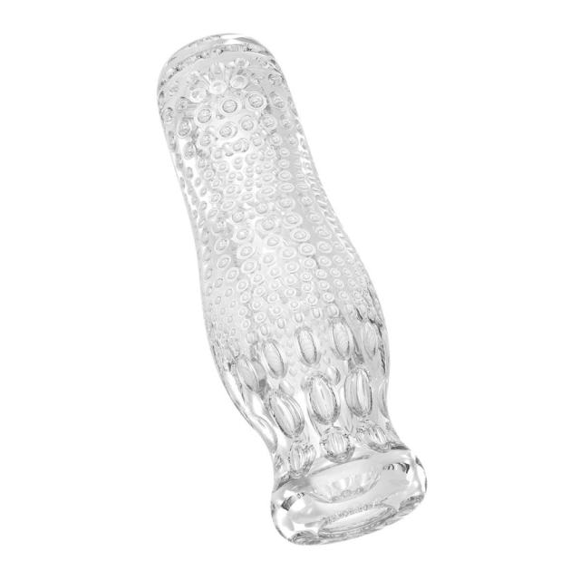5.2" AR-Male Cup-YHYX Soft ClearTPE Male Masturbator – Handheld Pocket Stroker with Cherry Blossom Texture for Men's Training & Solo Pleasure