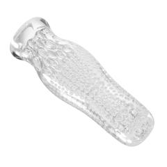 5.2" AR-Male Cup-YHYX Soft ClearTPE Male Masturbator – Handheld Pocket Stroker with Cherry Blossom Texture for Men's Training & Solo Pleasure