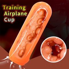 5.1" Flesh Male Stroker-Dott Soft TPE Male Masturbator – Handheld Pocket Stroker with Dotted Texture for Men's Training & Solo Pleasure
