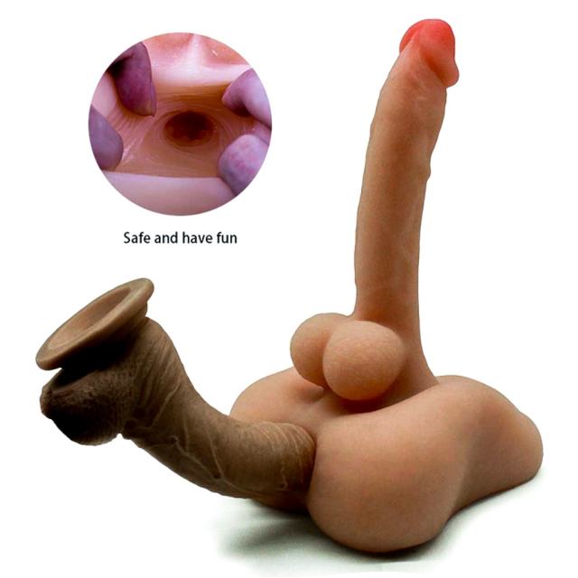 3.75LB Life-Like Flesh/Brown Colored TPE Sex Doll for Women