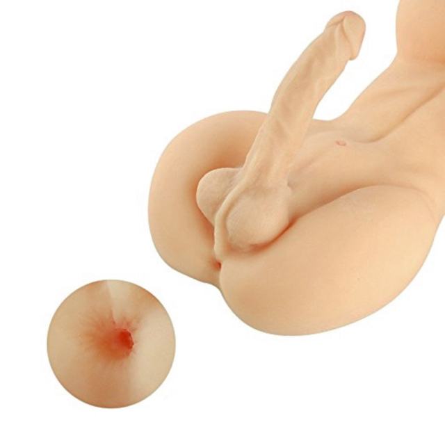 14.33LB Life-Like Flesh/Brown Colored TPE and TPR Sex Doll for Women