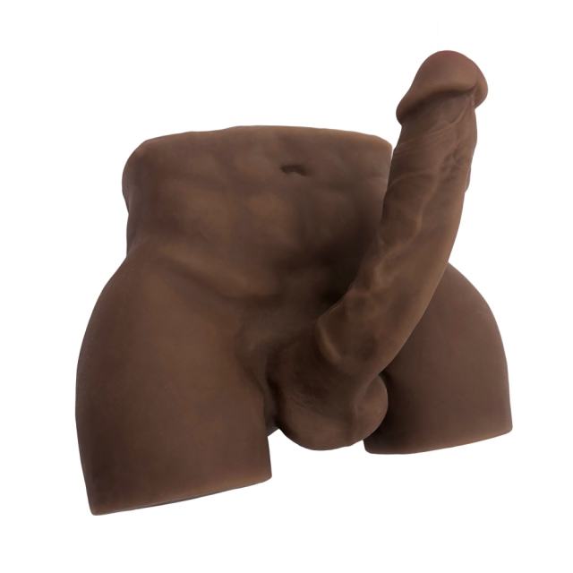 10.14LB Life-Like Flesh/Brown Colored TPR and TPE Sex Doll for Women