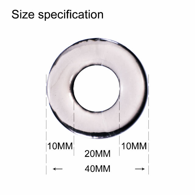 Clear TPE Cock Ring Set (3 Shapes) –  Beginner-Friendly