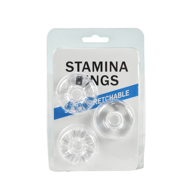 Clear TPE Cock Ring Set (3 Shapes) –  Beginner-Friendly