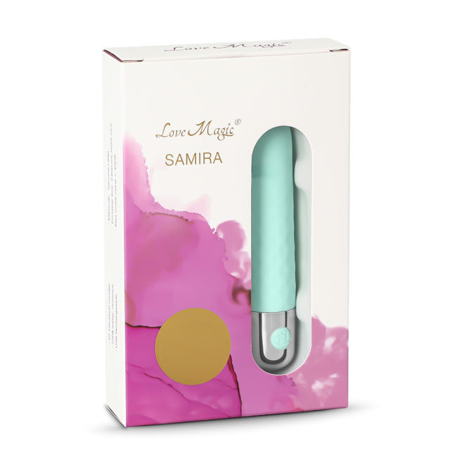 3.8'' Green Color 10-Speed USB Recharging Silicone Vibrator