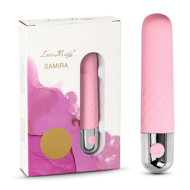 3.8'' Pink Color 10-Speed USB Recharging Silicone Vibrator