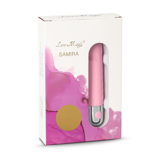 3.8'' Pink Color 10-Speed USB Recharging Silicone Vibrator