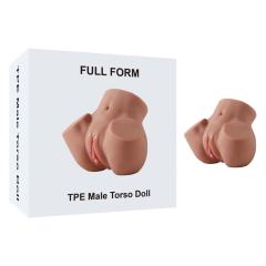 3.98LB Life-Like Light Brown TPE Sex Doll for Men