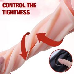 App-Controlled Vibrating Masturbator – 10 Vibrating Modes with Textured Inner Sleeve