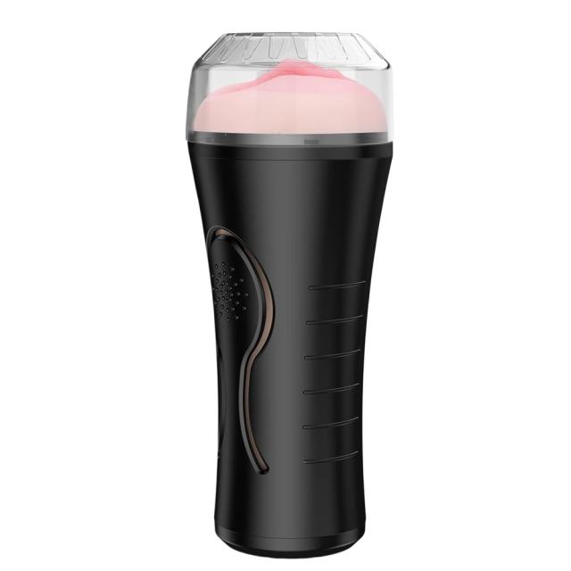 App-Controlled Vibrating Masturbator – 10 Vibrating Modes with Textured Inner Sleeve