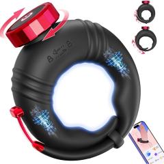 App-Controlled Vibrating Cock Ring – 10 Vibrating Modes