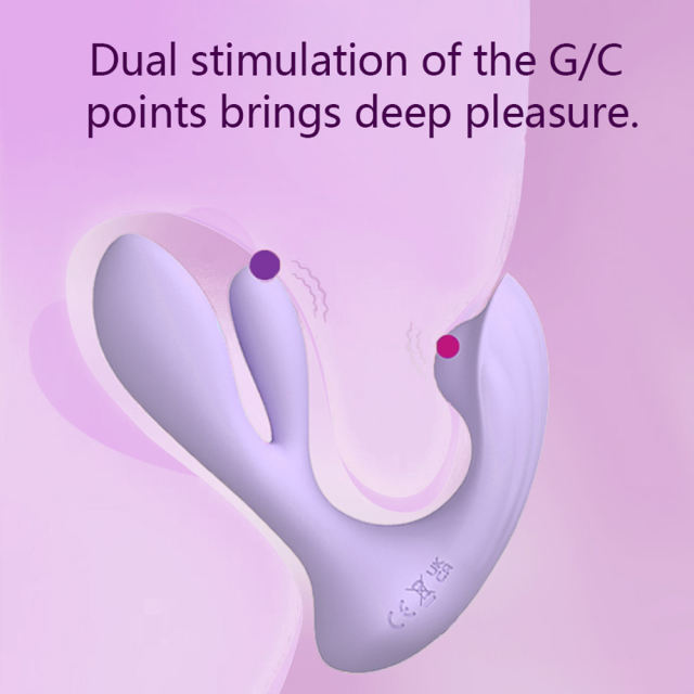 5.12" App-Controlled Rotating Rabbit Vibrator – 10 Vibrating + 3 Rotating Modes