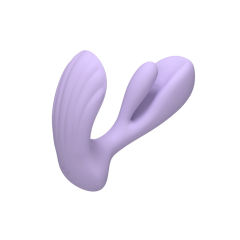 5.12" App-Controlled Rotating Rabbit Vibrator – 10 Vibrating + 3 Rotating Modes