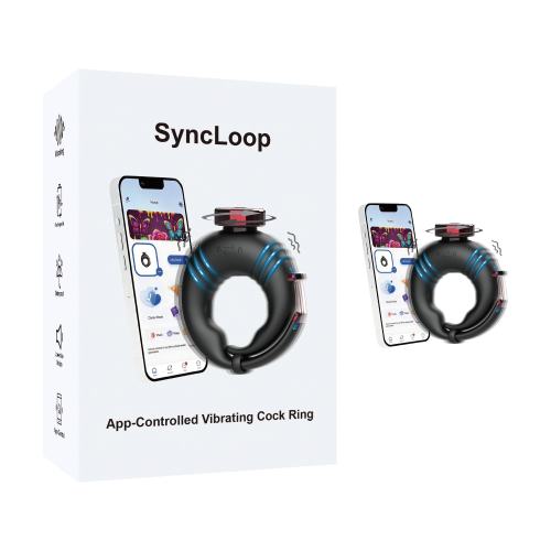 App-Controlled Vibrating Cock Ring – 10 Vibrating Modes