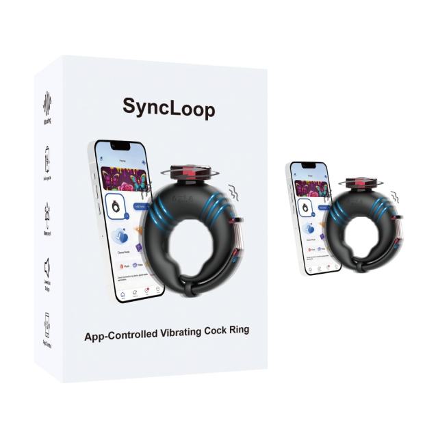App-Controlled Vibrating Cock Ring – 10 Vibrating Modes