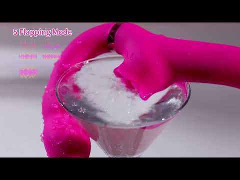 9.18 Inch 10-Mode Dual-Ended Vibrating & Tapping Waterproof Rechargeable Silicone Dildo with Remote Control