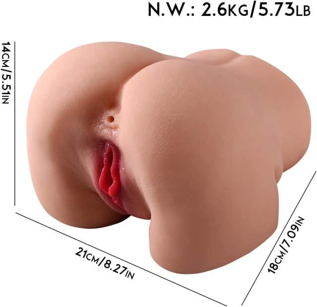 5.73LB Life-Like Flesh/Brown Colored TPE Sex Doll
