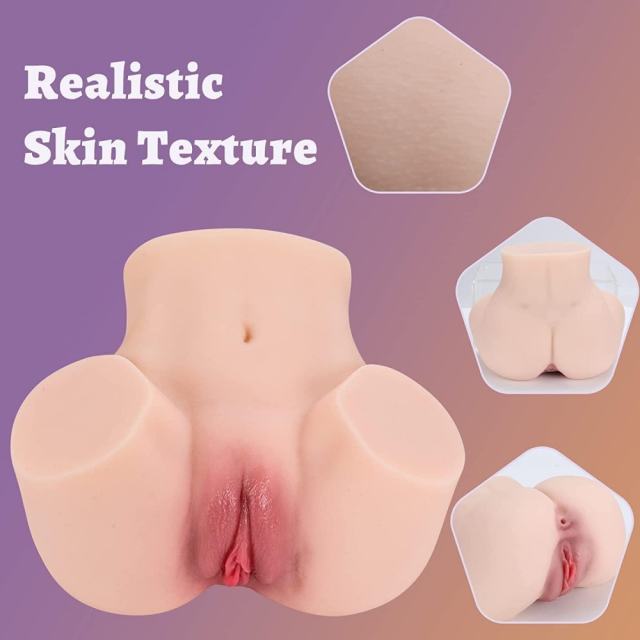 4.41LB Life-Like Flesh/Brown Colored TPE Sex Doll